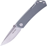 Real Steel Luna Maius Lockback Gray