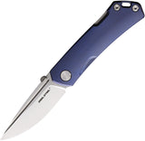 Real Steel Luna Maius Lockback Blue