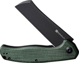 SENCUT Traxler Linerlock Green Mic