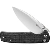 SENCUT Sachse Button Lock Micarta