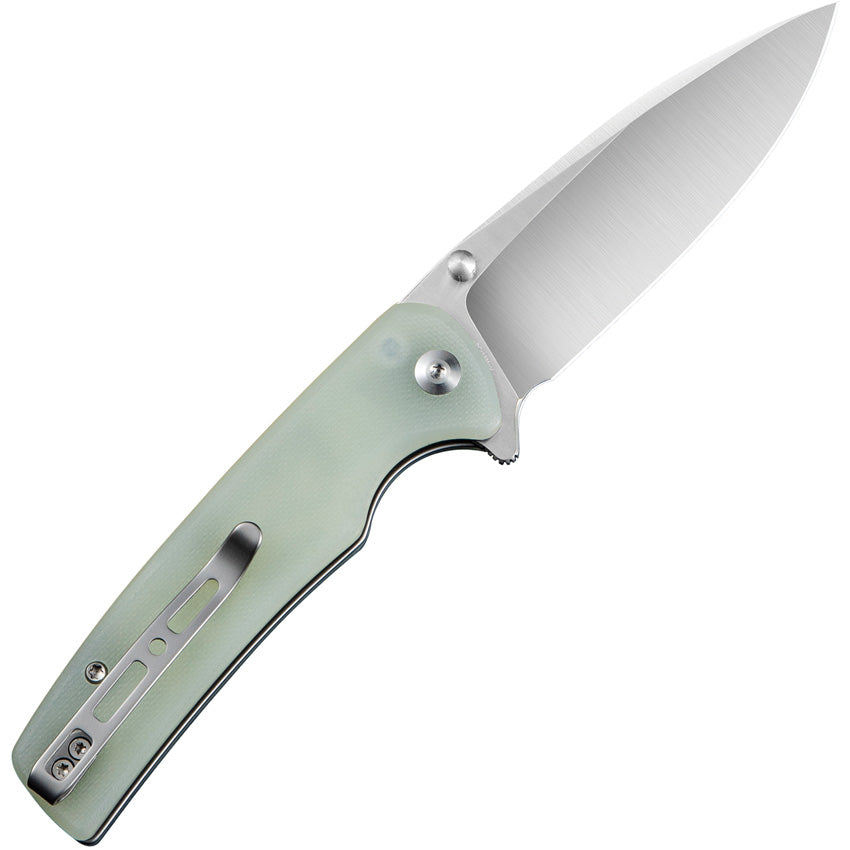 SENCUT Sachse Button Lock Jade G10