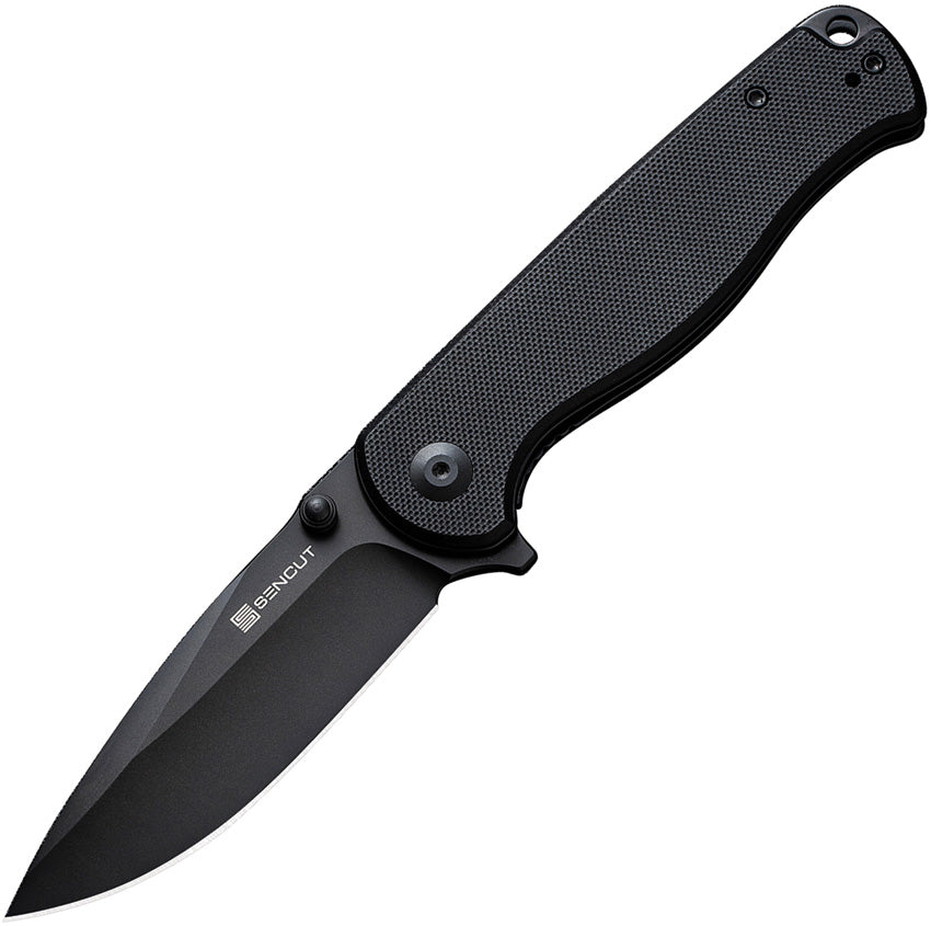 SENCUT Errant Linerlock Black G10