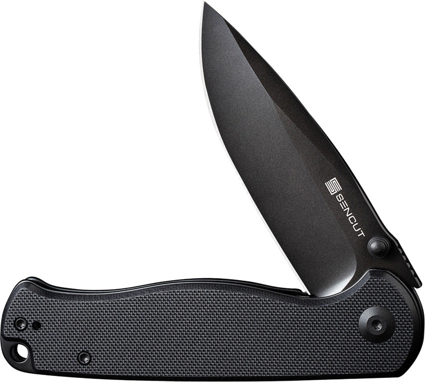 SENCUT Errant Linerlock Black G10