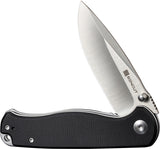 SENCUT Errant Linerlock Black Micarta