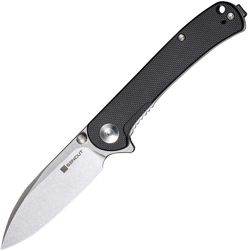 SENCUT Scepter Linerlock Black G10