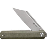 SENCUT Bronte Linerlock Micarta Grn