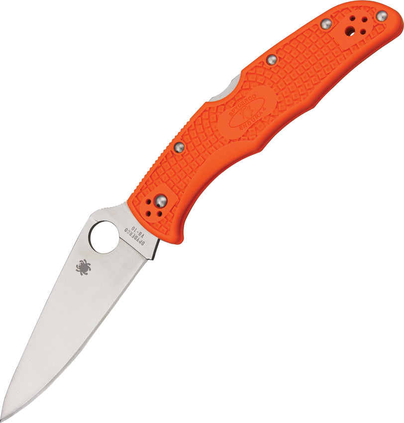 Spyderco Endura 4 Lockback Orange