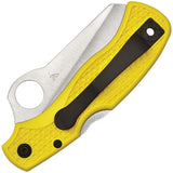 Spyderco Saver Salt Lockback Yellow