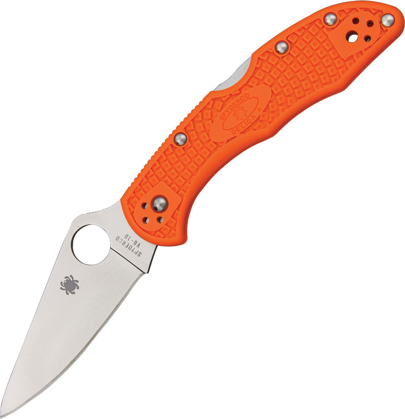 Spyderco Delica Lockback Orange