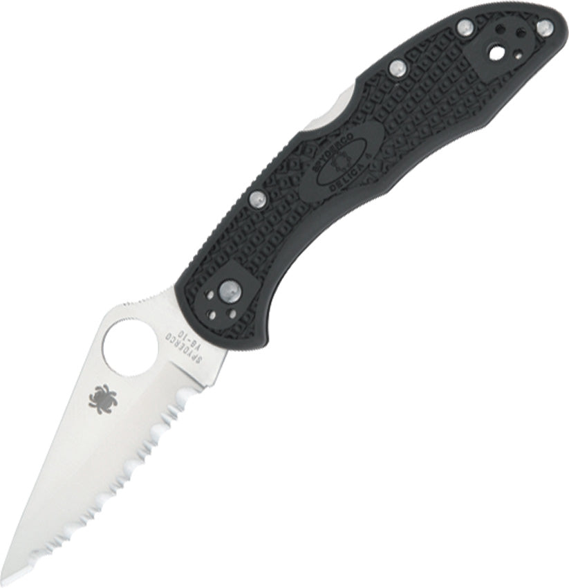 Spyderco Delica 4 Lockback Black