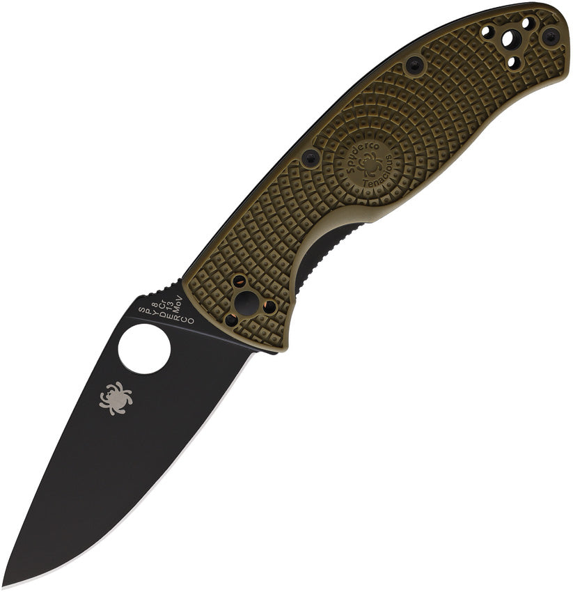 Spyderco Tenacious LWT Black Bld OD