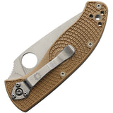 Spyderco Tenacious Linerlock Tan FRN