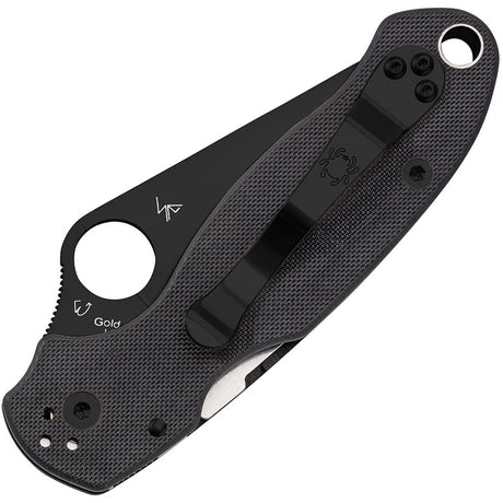 Spyderco Para 3 Black Blade