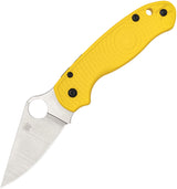 Spyderco Para 3 Salt Yellow LWT