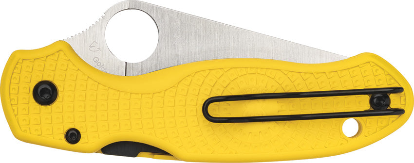 Spyderco Para 3 Salt Yellow LWT