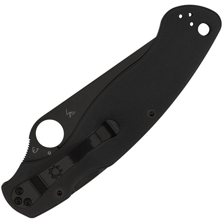 Spyderco Military 2 Black G10 Blk Blade