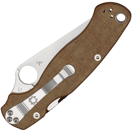 Spyderco Para Military 2 Brown Canvas