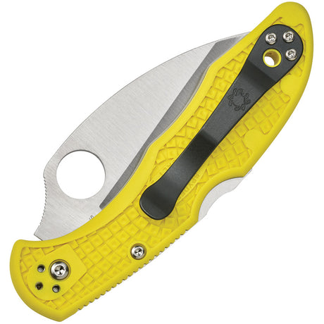 Spyderco Salt 2 Lockback Yellow Serratd