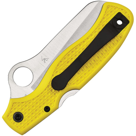 Spyderco Atlantic Salt Lockback Yellow