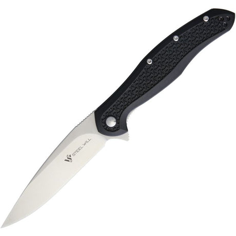 Steel Will Intrigue Linerlock Black