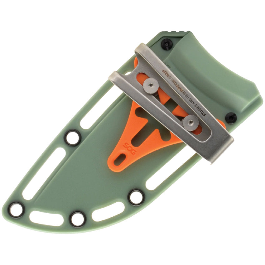 Sog Tellus FX Fixed Blade Orange