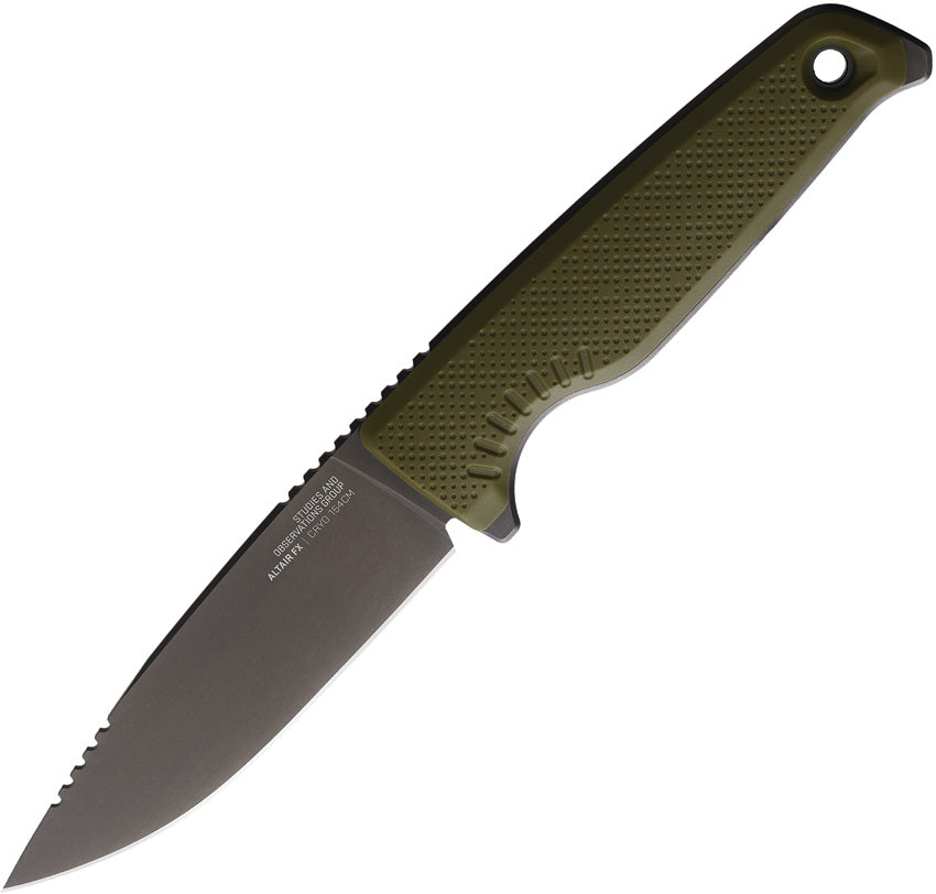 Sog Altair FX Fixed Blade Green