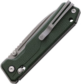 SRM Knives Rubik Ambi Lock Green