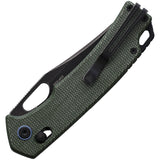 SRM Knives 9203 Ambi Lock OD Micarta