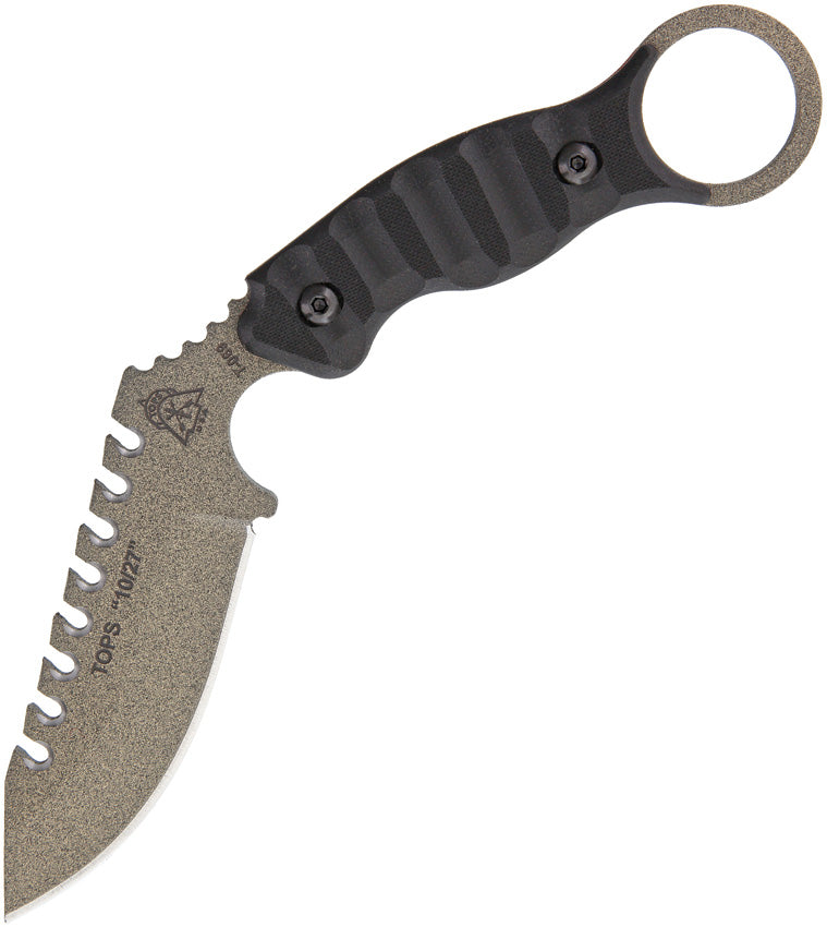 TOPS 10/27 Fixed Blade Karambit