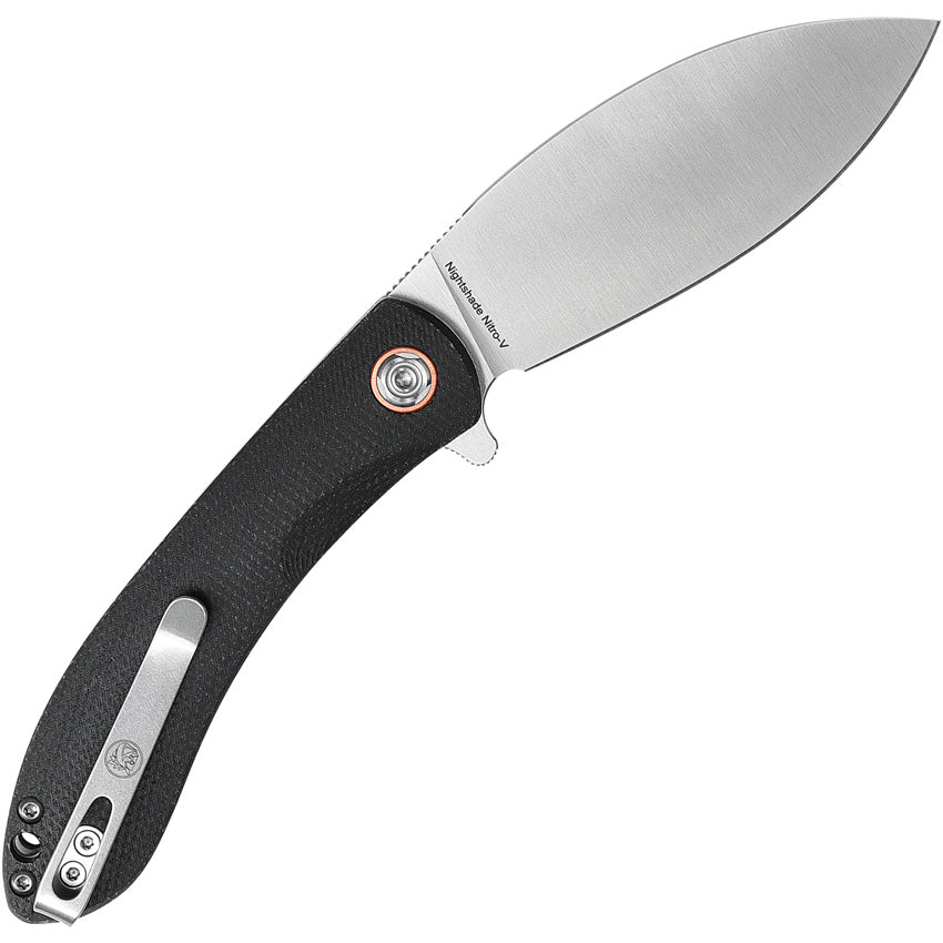 Vosteed Nightshade LT Linerlock Blk