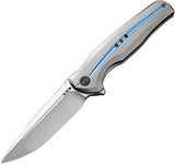 We Knife Co Ltd 601X Framelock Gray/Blue