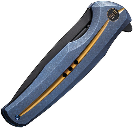 We Knife Co Ltd 601X Framelock Blue/Gold