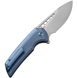 We Knife Co Ltd Mini Malice Button Lock Blue