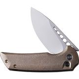 We Knife Co Ltd Mini Malice Button Lock Bronze