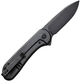 We Knife Co Ltd Elementum Framelock Black