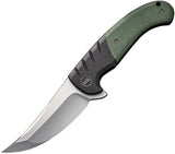 We Knife Co Ltd Curvaceous Framelock Green