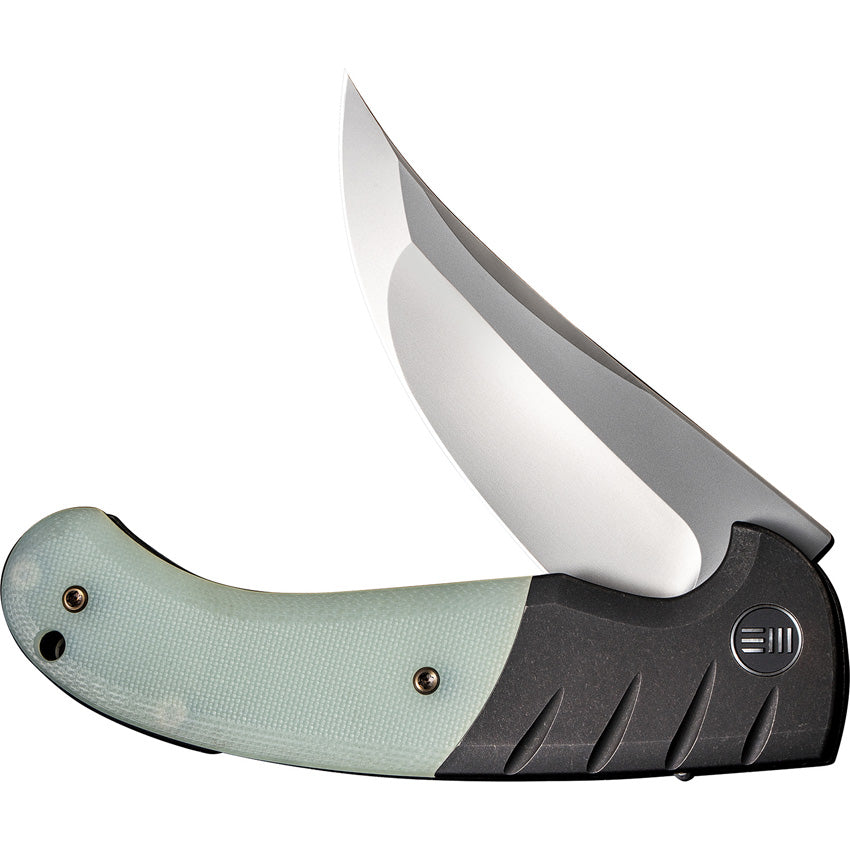 We Knife Co Ltd Curvaceous Framelock Jade