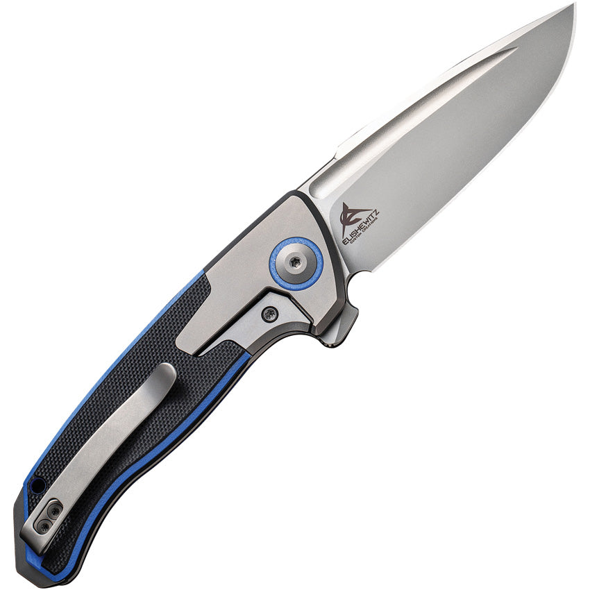 We Knife Co Ltd Press Check Framelock Blue