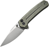 We Knife Co Ltd Culex Button Lock Green