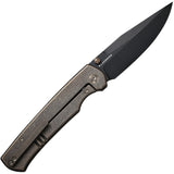 We Knife Co Ltd Evoke Framelock Bronze