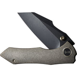 We Knife Co Ltd High-Fin Framelock Gray