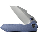 We Knife Co Ltd High-Fin Framelock Blue