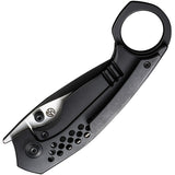 We Knife Co Ltd Envisage Framelock Black SW