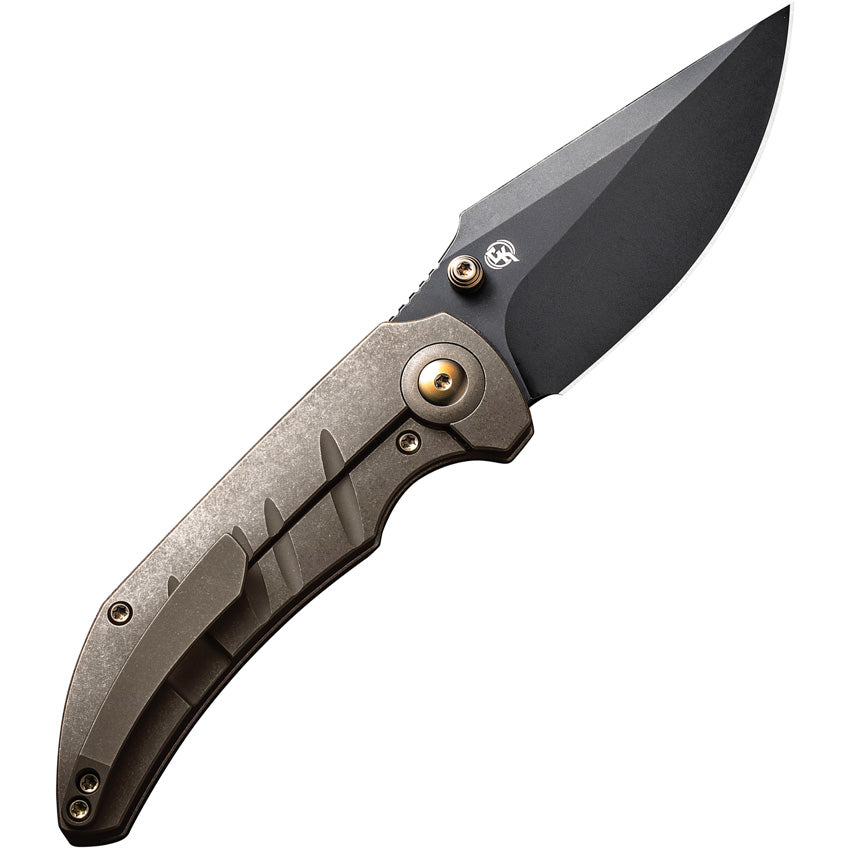 We Knife Co Ltd Riff-Raff Framelock Bronze