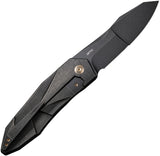 We Knife Co Ltd Solid Framelock Black SW