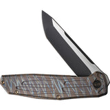 We Knife Co Ltd Shadowfire Framelock Flame