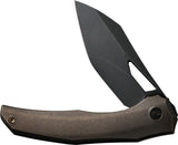 We Knife Co Ltd Ignio Framelock Bronze