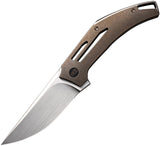 We Knife Co Ltd Speedliner Linerlock Ti Bronze