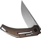 We Knife Co Ltd Speedliner Linerlock Ti Bronze