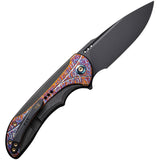 We Knife Co Ltd Equivik Framelock Flame